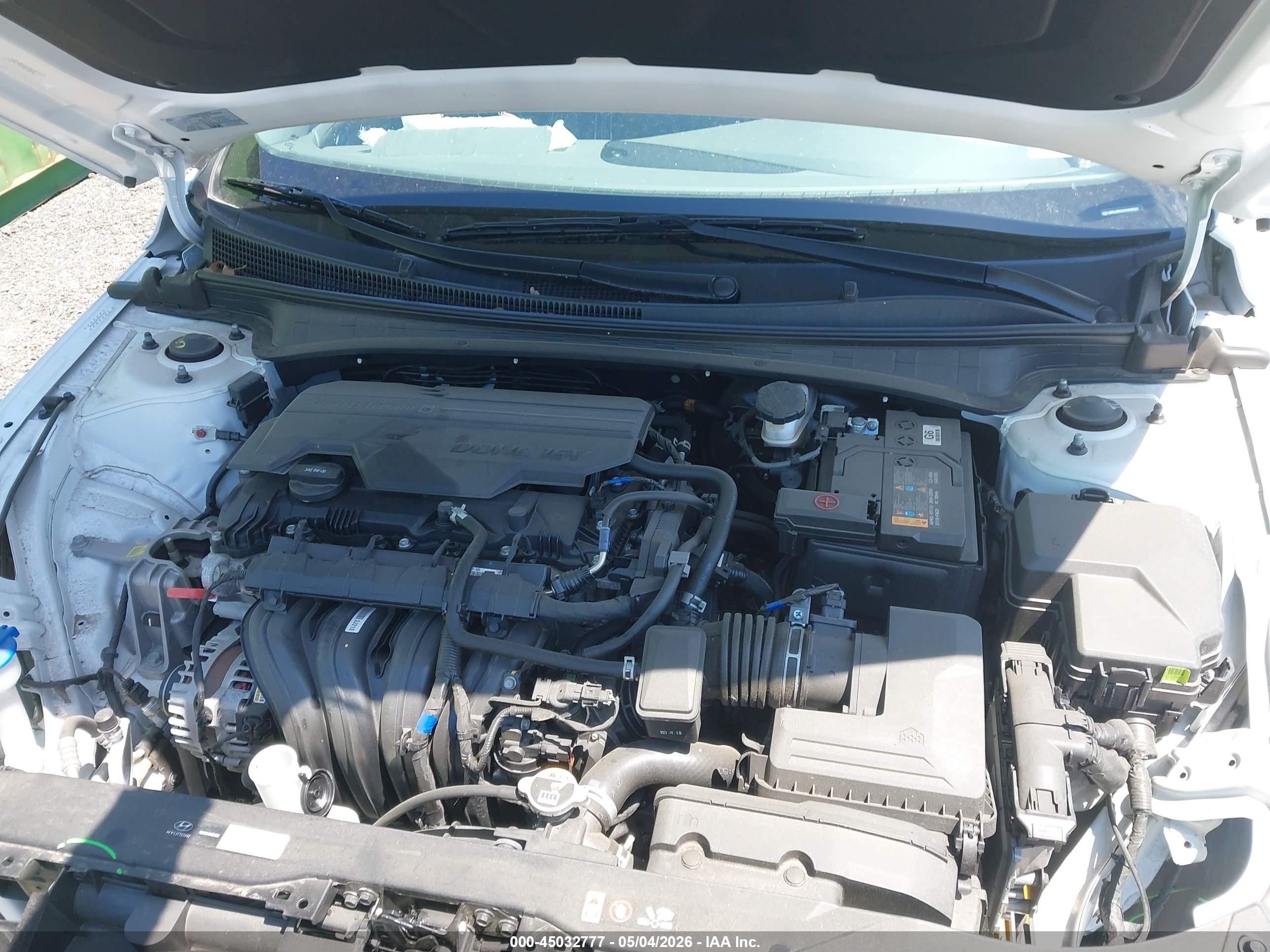 2024 Hyundai Elantra Sel Белый vin: KMHLM4DG5RU698820