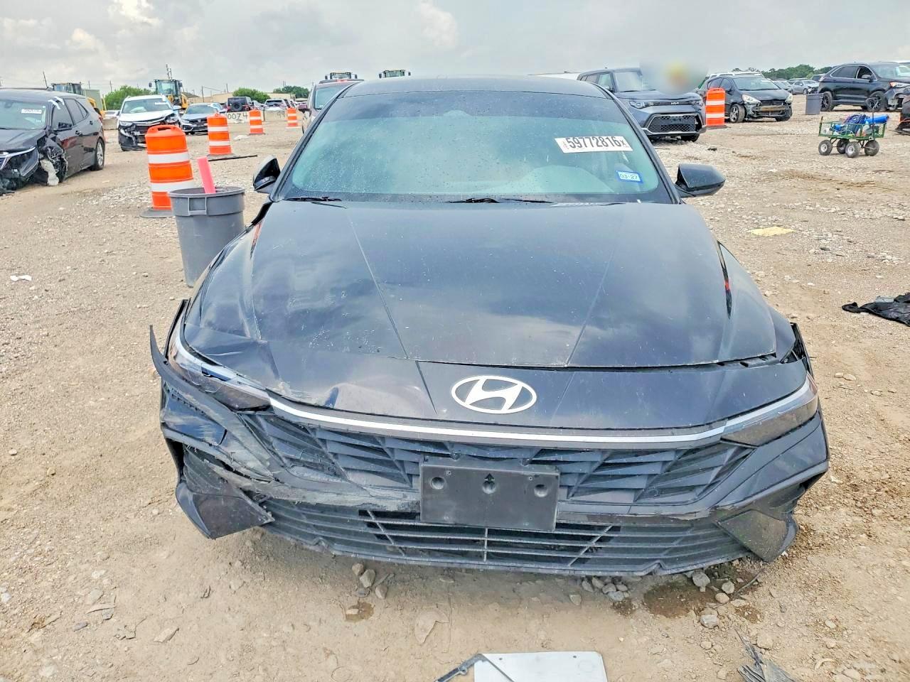 2024 Hyundai Elantra Sel Black vin: KMHLM4DG5RU698901