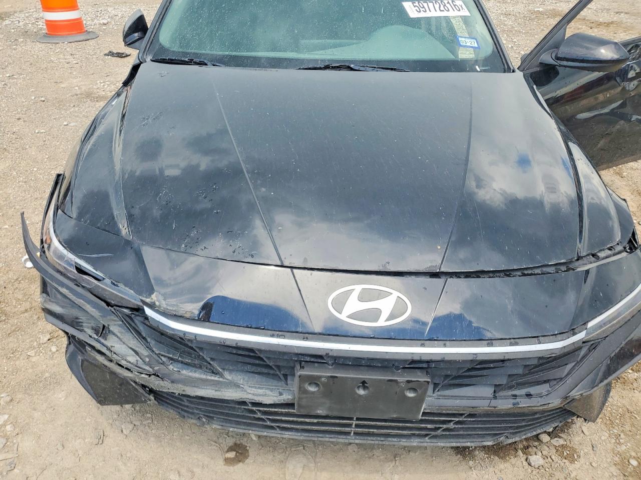 2024 Hyundai Elantra Sel Black vin: KMHLM4DG5RU698901
