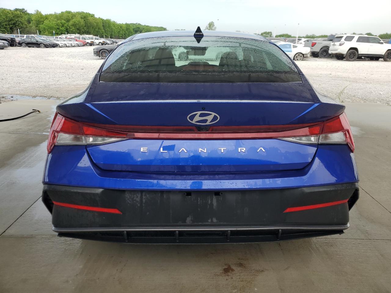 2024 Hyundai Elantra Sel Синий vin: KMHLM4DG5RU774326