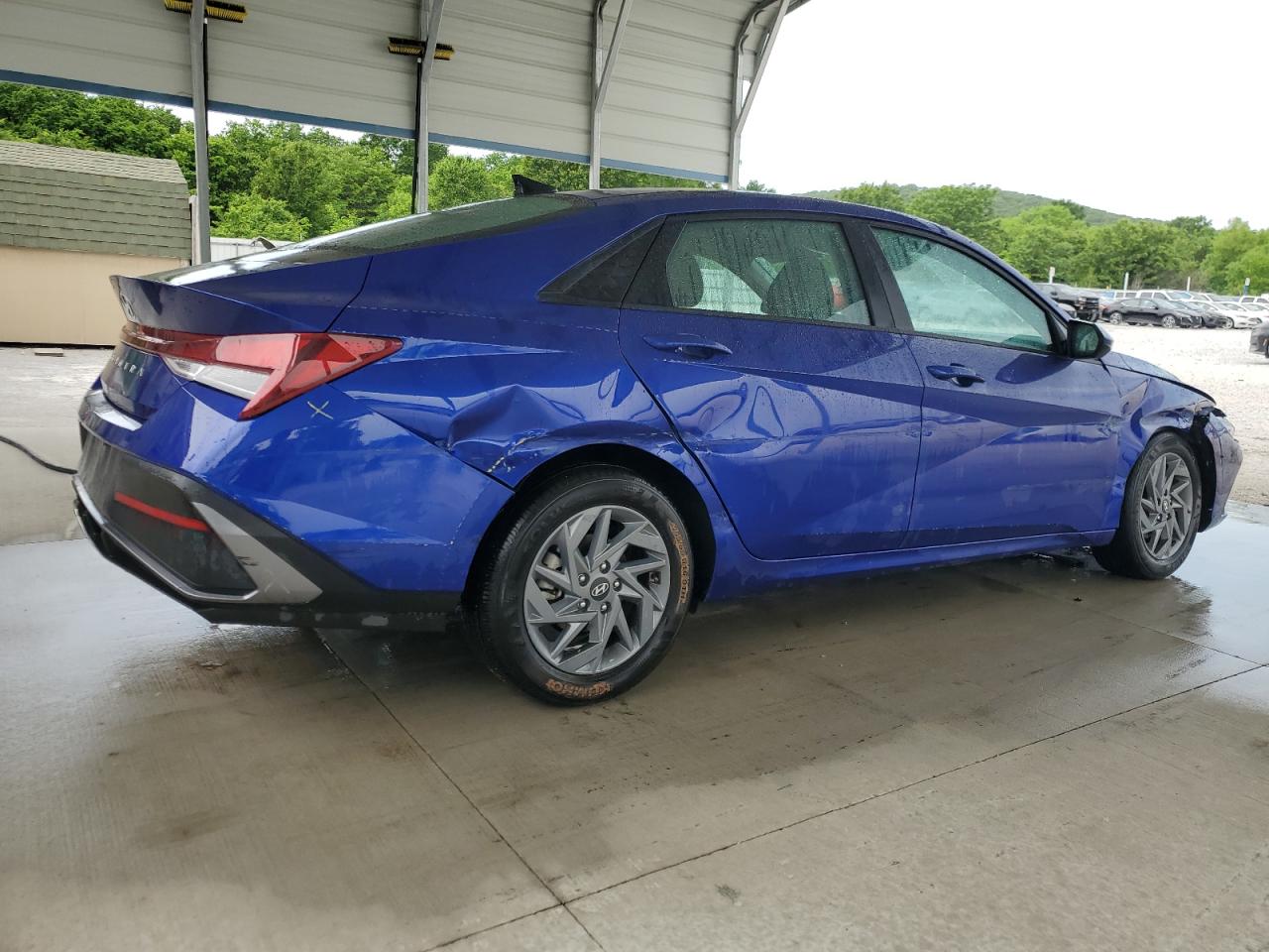 2024 Hyundai Elantra Sel Синий vin: KMHLM4DG5RU774326