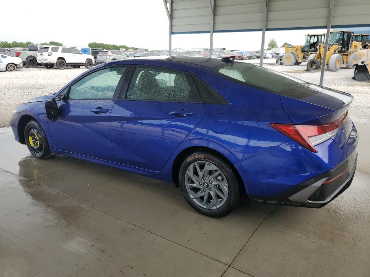 2024 Hyundai Elantra Sel Синий vin: KMHLM4DG5RU774326 Damage: Left Qtr Panel, Dent(s) W/No Paint Dmg, PDR-1 dent