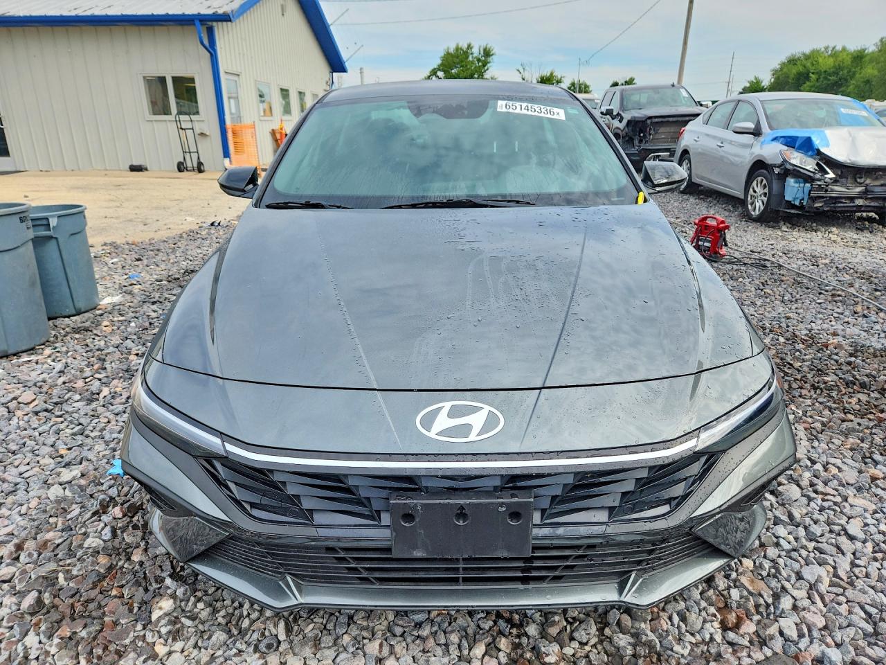 2025 Hyundai Elantra Sel Sport Gray vin: KMHLM4DG5SU079477