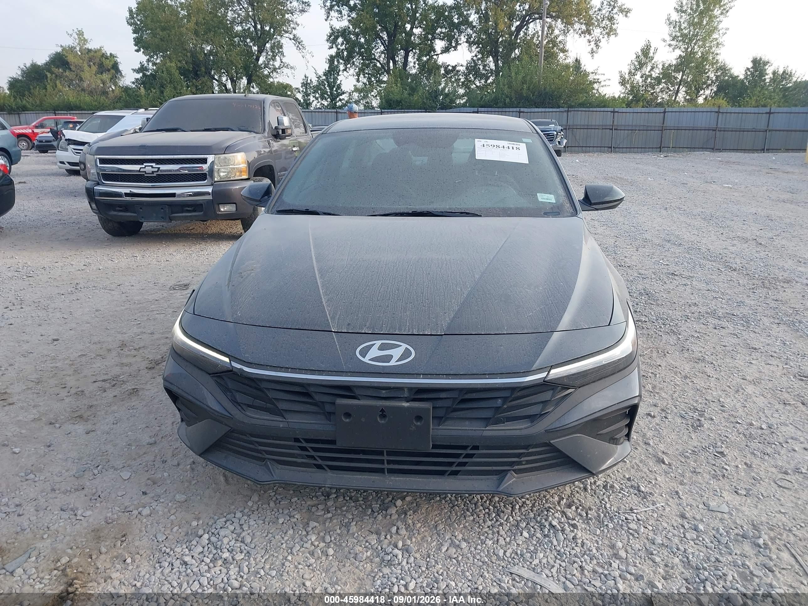 2025 Hyundai Elantra Sel Sport Gray vin: KMHLM4DG5SU959921