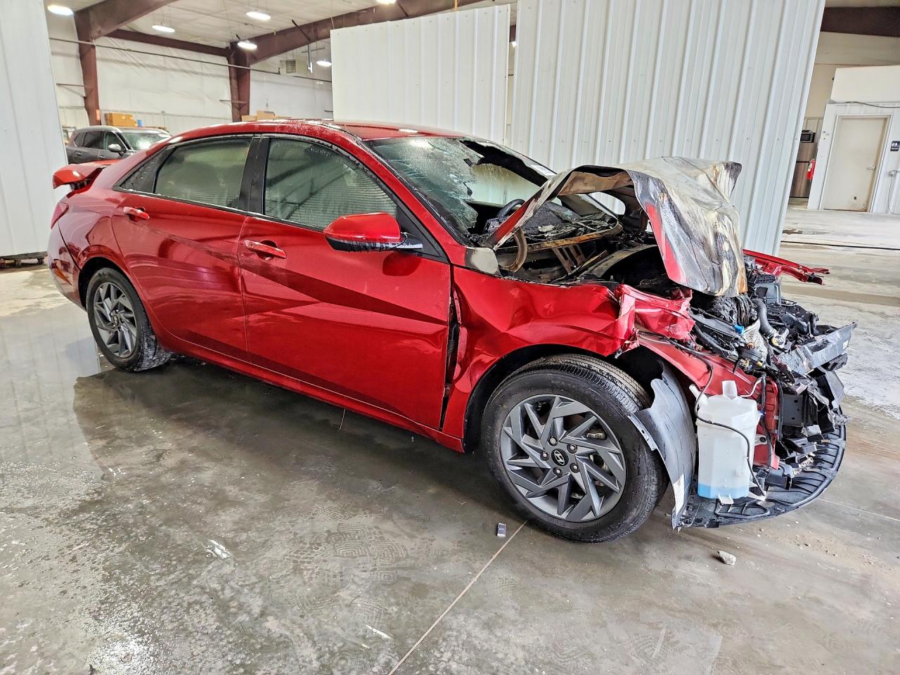 2024 Hyundai Elantra Sel Красный vin: KMHLM4DG6RU760869
