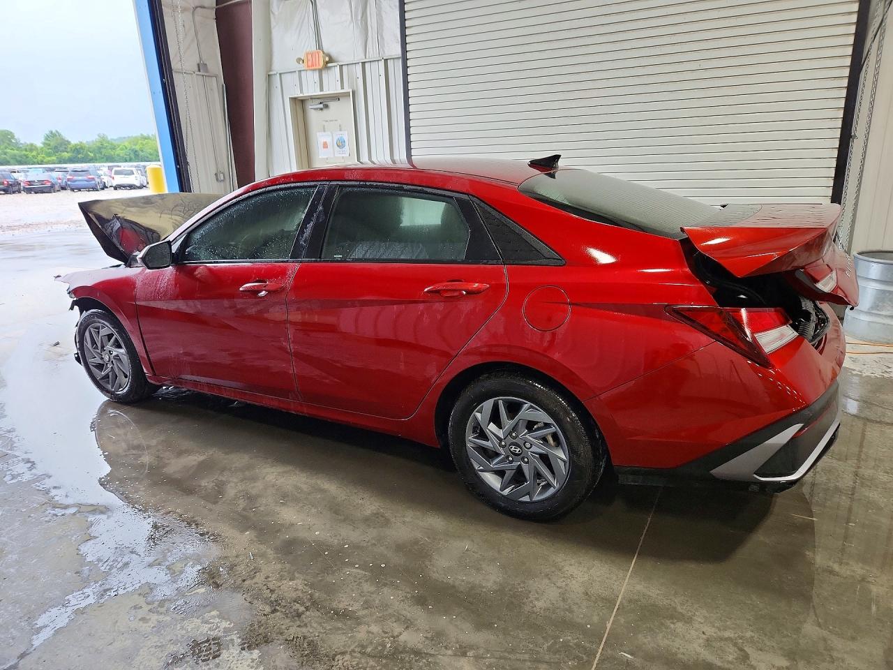 2024 Hyundai Elantra Sel Красный vin: KMHLM4DG6RU760869