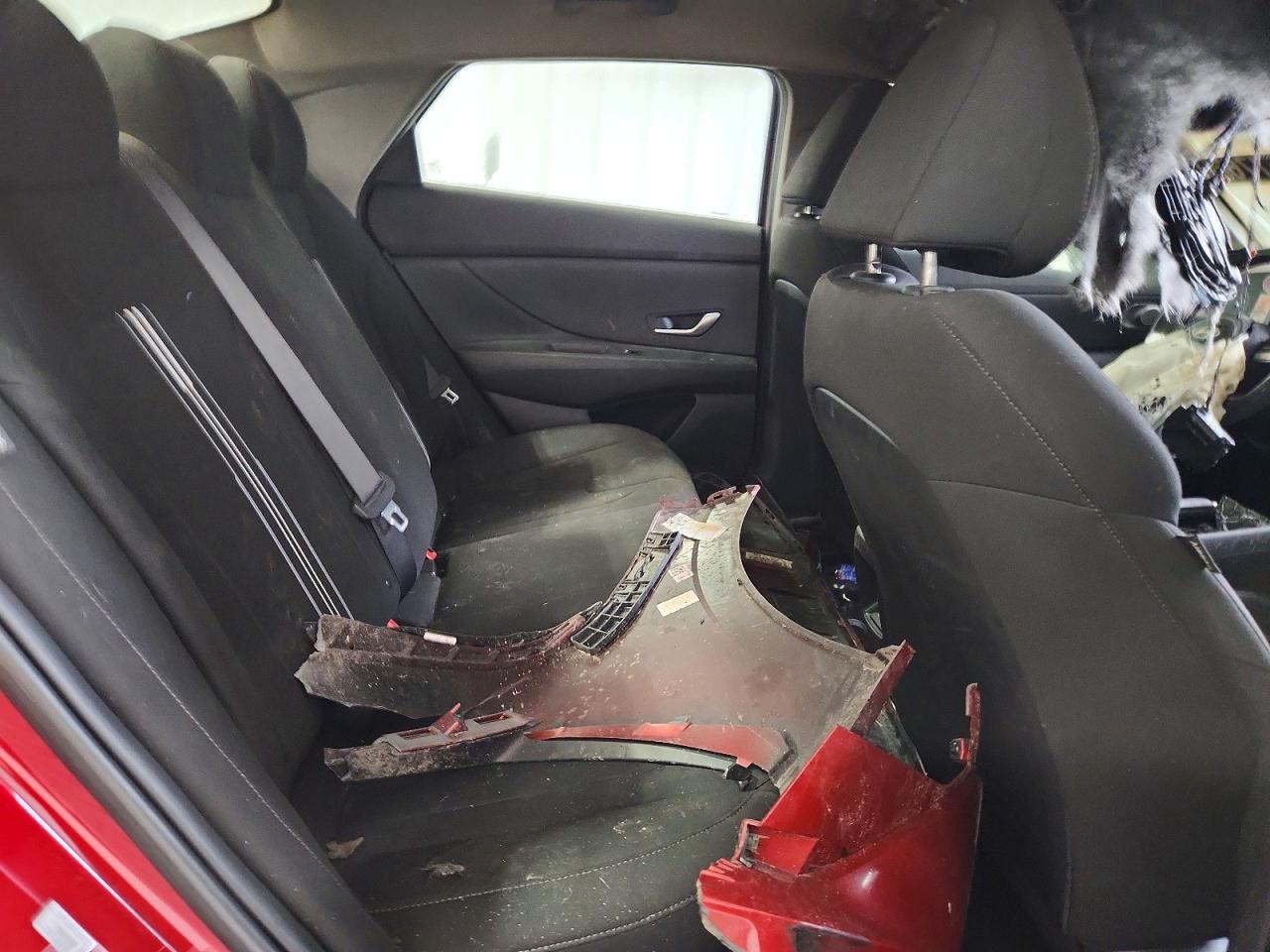 2024 Hyundai Elantra Sel Красный vin: KMHLM4DG6RU760869