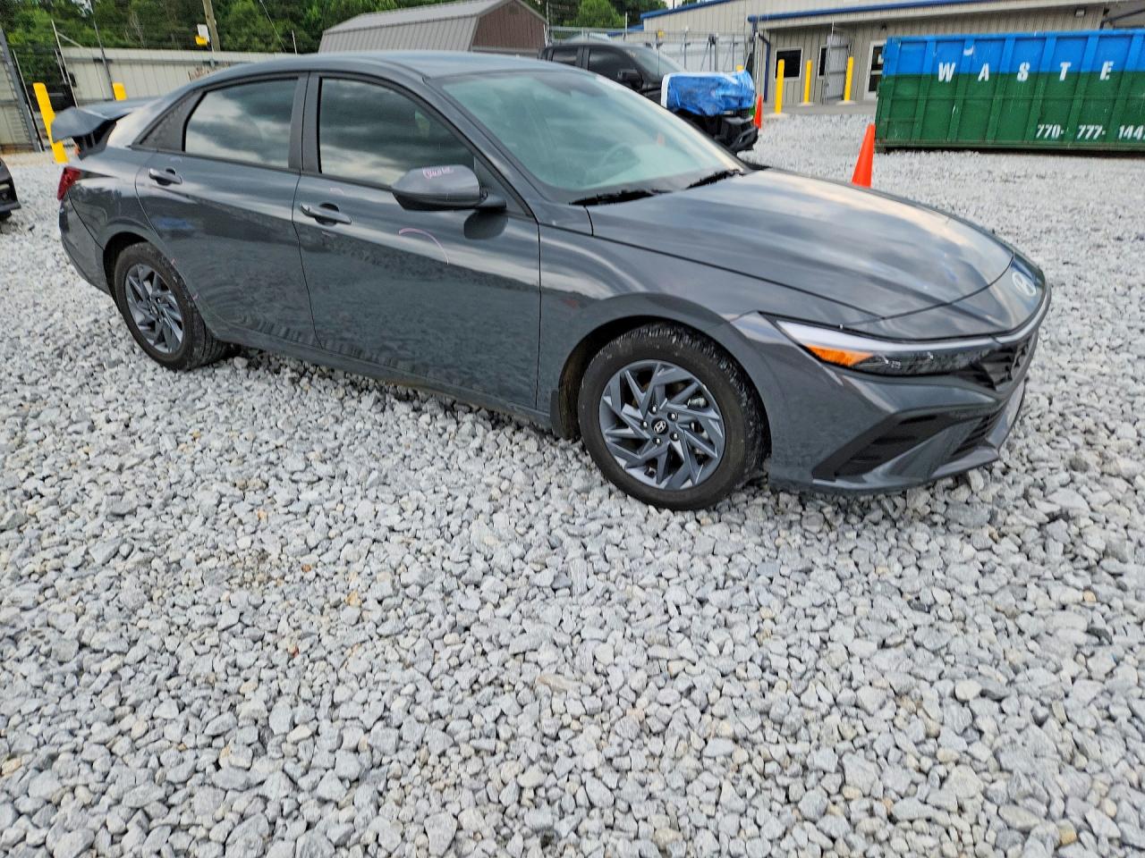 2024 Hyundai Elantra Sel Gray vin: KMHLM4DG6RU838020