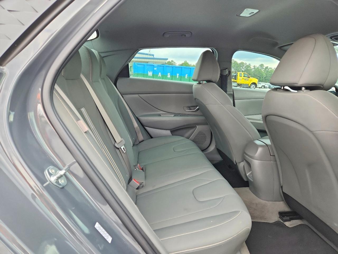 2024 Hyundai Elantra Sel Gray vin: KMHLM4DG6RU838020