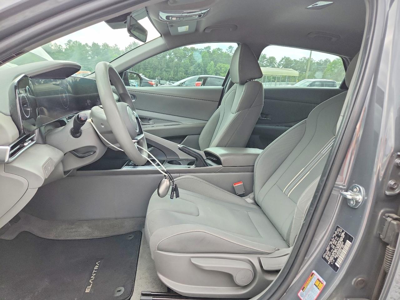 2024 Hyundai Elantra Sel Gray vin: KMHLM4DG6RU838020