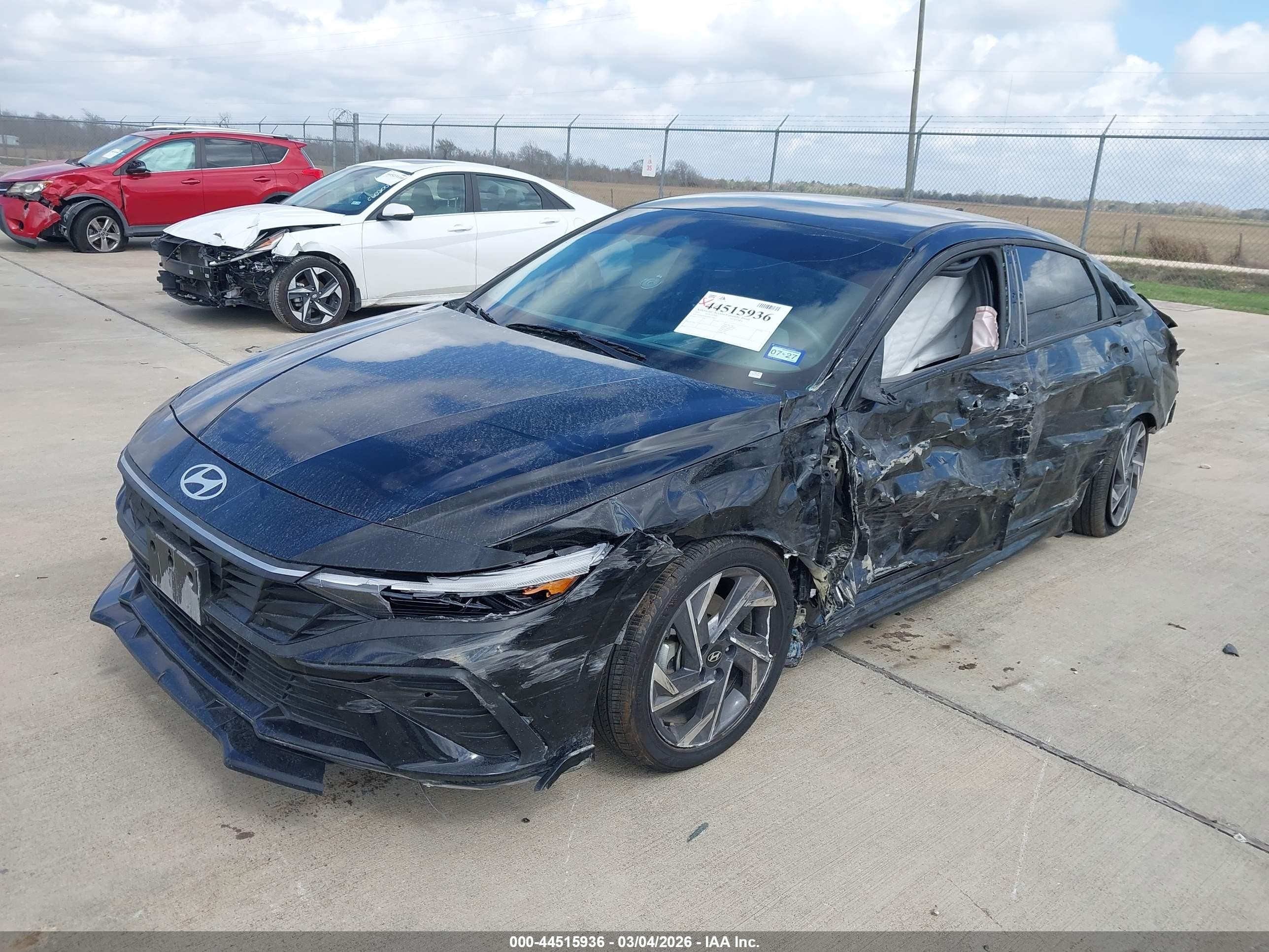 2025 Hyundai Elantra Sel Sport Black vin: KMHLM4DG8SU048692