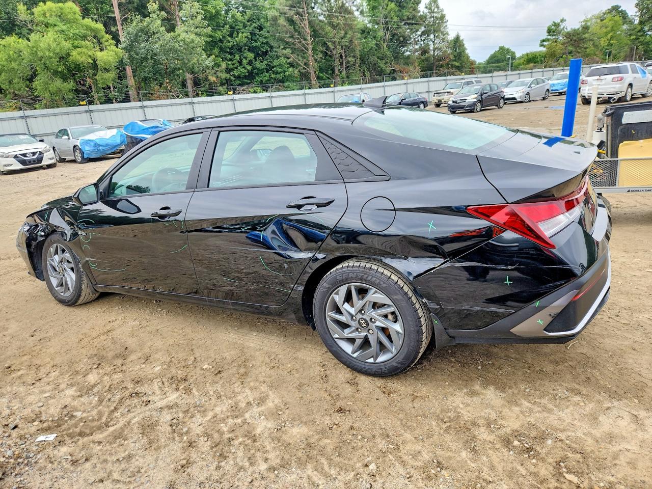 2024 Hyundai Elantra Sel Black vin: KMHLM4DG9RU766746