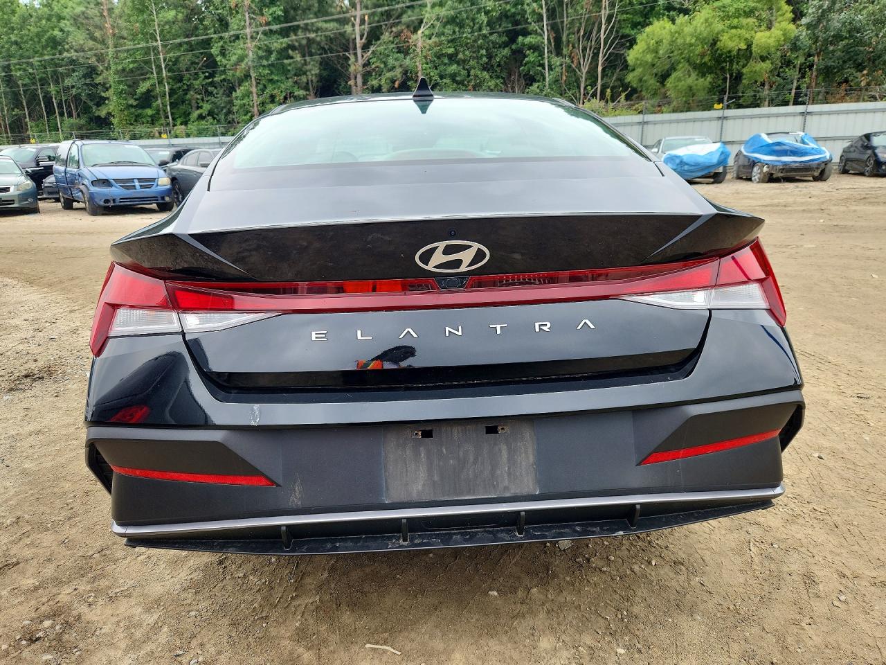 2024 Hyundai Elantra Sel Black vin: KMHLM4DG9RU766746