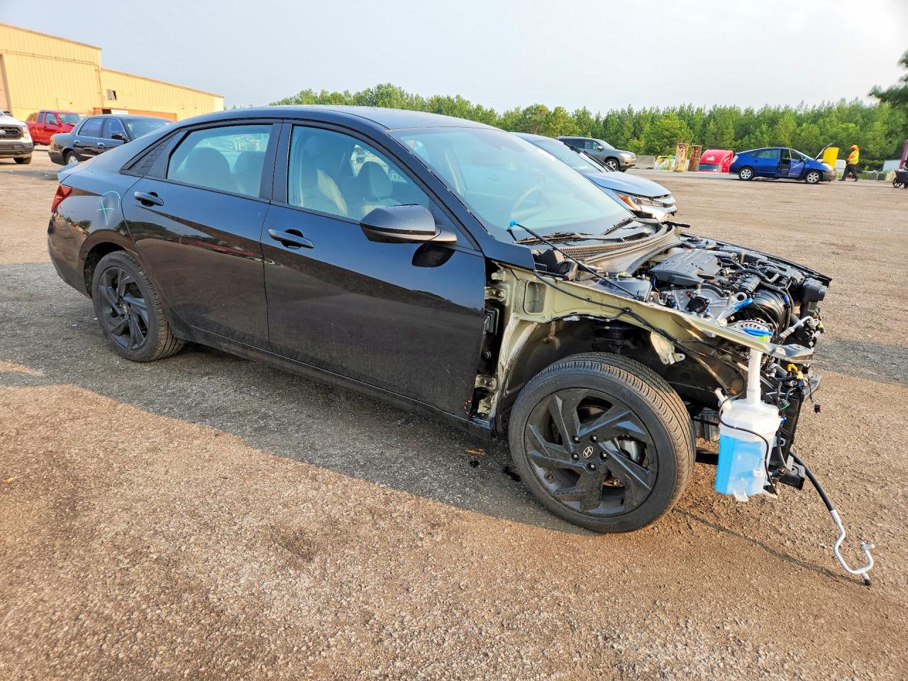 2026 Hyundai Elantra Sel Sport Black vin: KMHLM4DG9TU113728