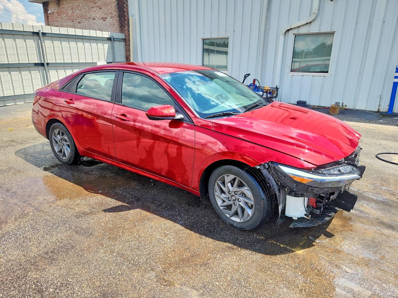 2024 Hyundai Elantra Sel Red vin: KMHLM4DGXRU648611