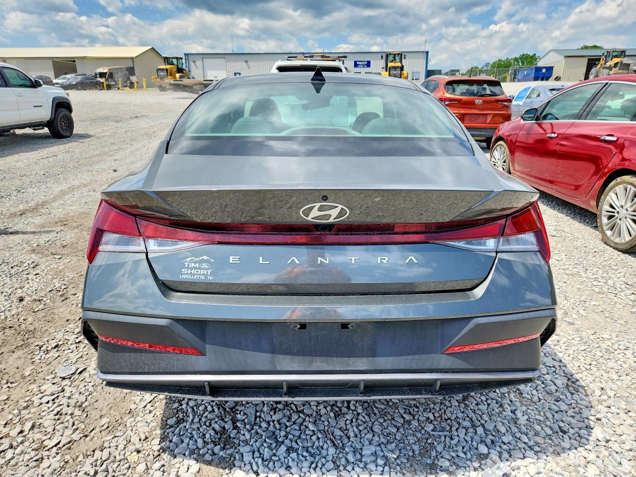 2024 Hyundai Elantra Sel Серый vin: KMHLM4DGXRU757912