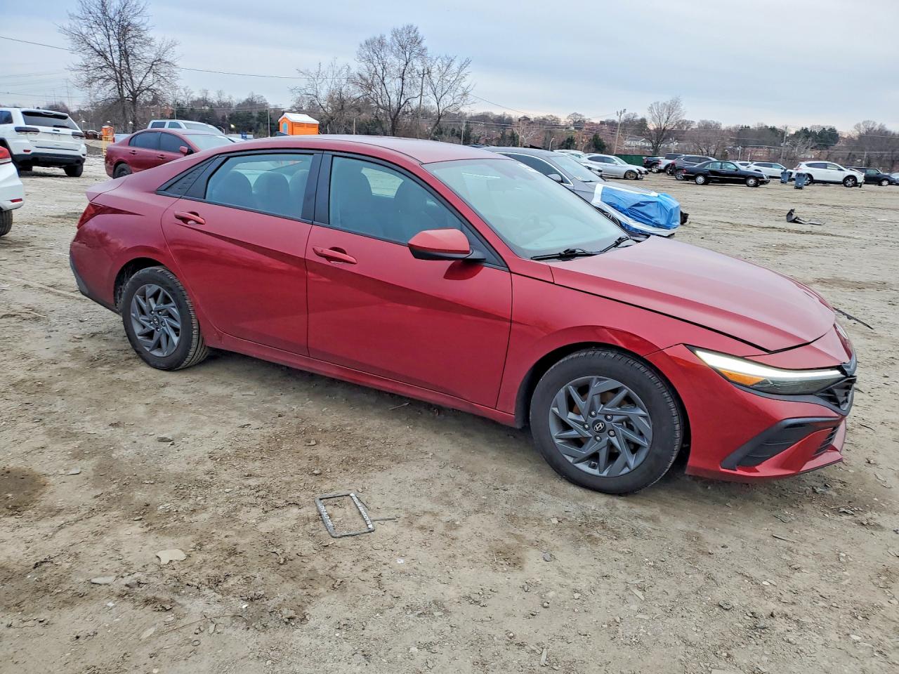 2024 Hyundai Elantra Hybrid Blue Red vin: KMHLM4DJ0RU110074