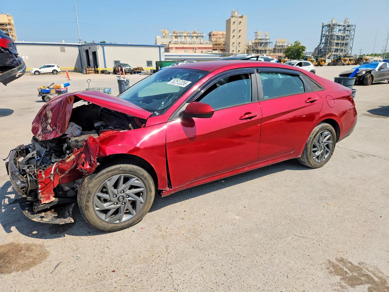 2024 Hyundai Elantra Blue Red vin: KMHLM4DJ3RU115155