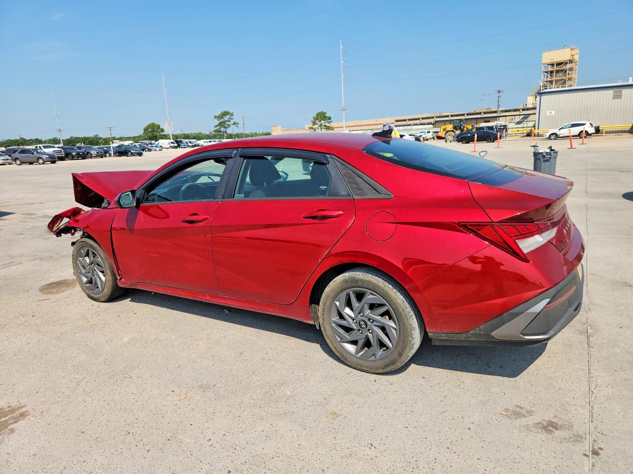 2024 Hyundai Elantra Blue Red vin: KMHLM4DJ3RU115155