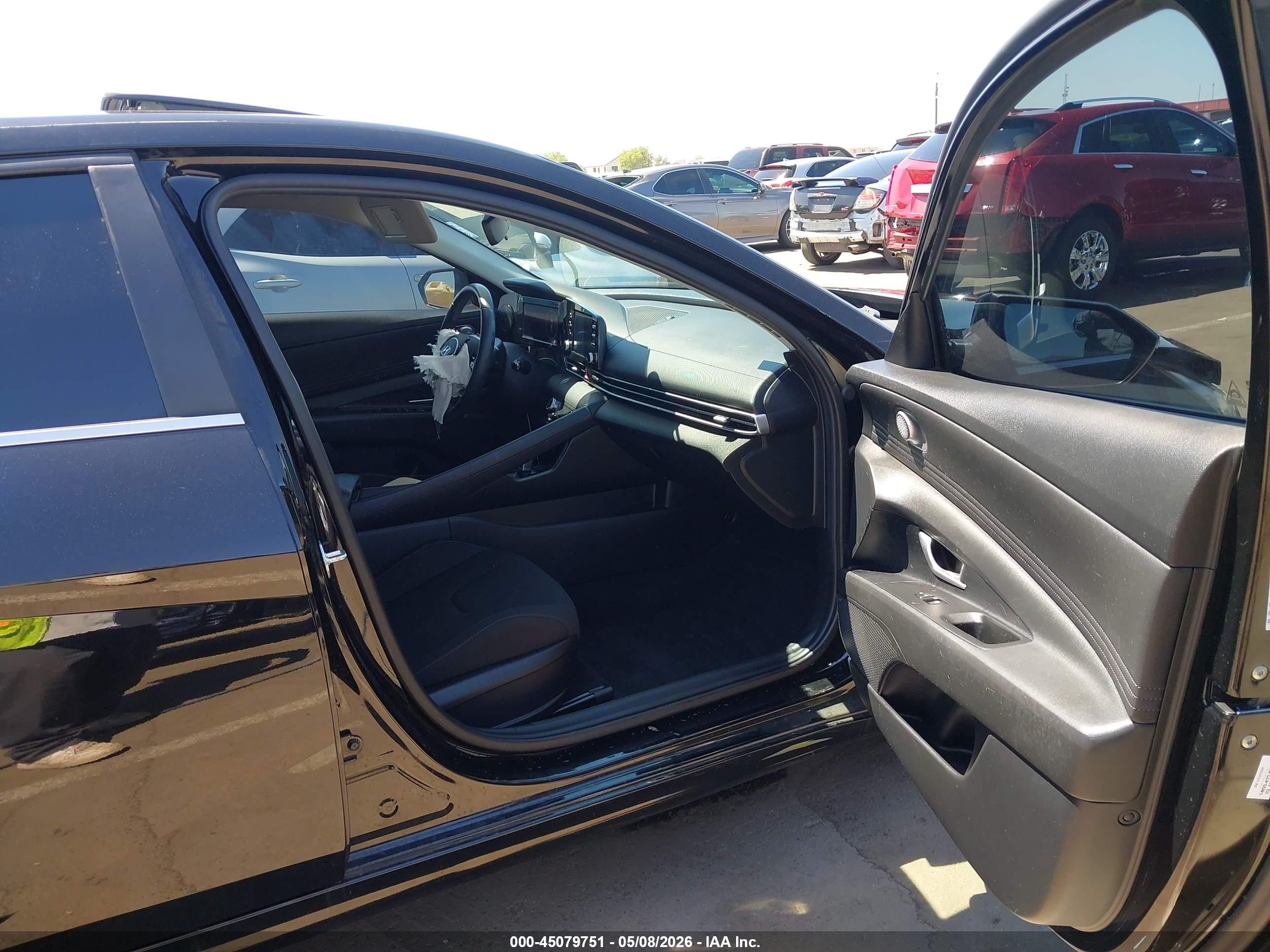 2021 Hyundai Elantra Sel Black vin: KMHLN4AG0MU166160