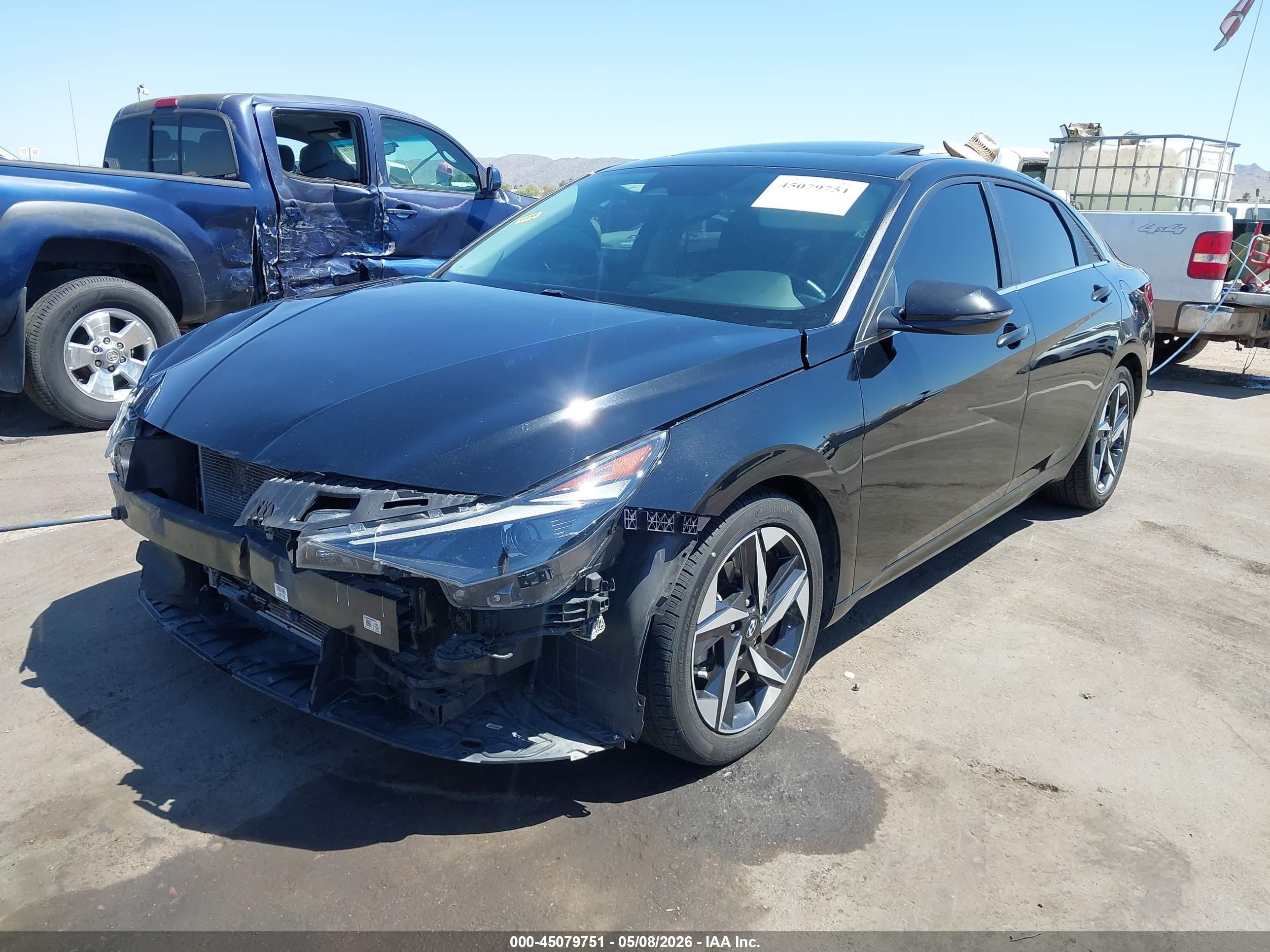 2021 Hyundai Elantra Sel Black vin: KMHLN4AG0MU166160