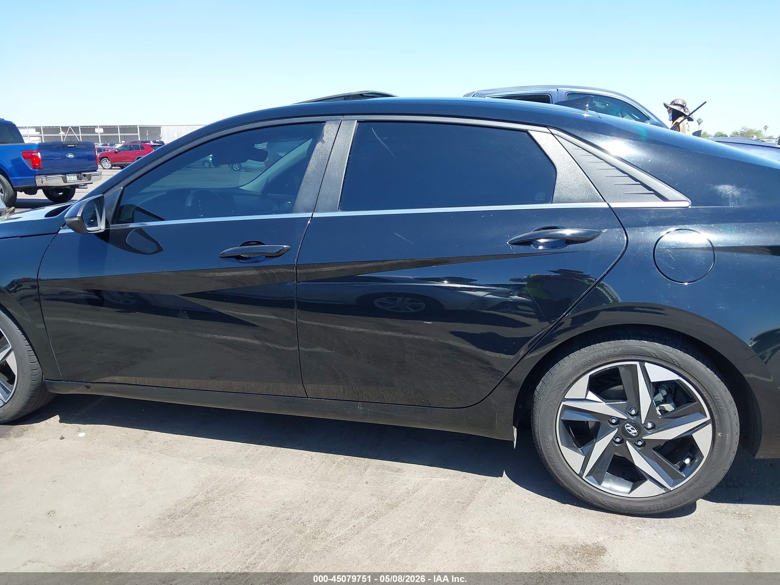2021 Hyundai Elantra Sel Black vin: KMHLN4AG0MU166160