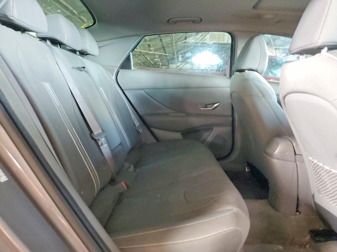 2021 Hyundai Elantra Sel Gray vin: KMHLN4AG3MU113338