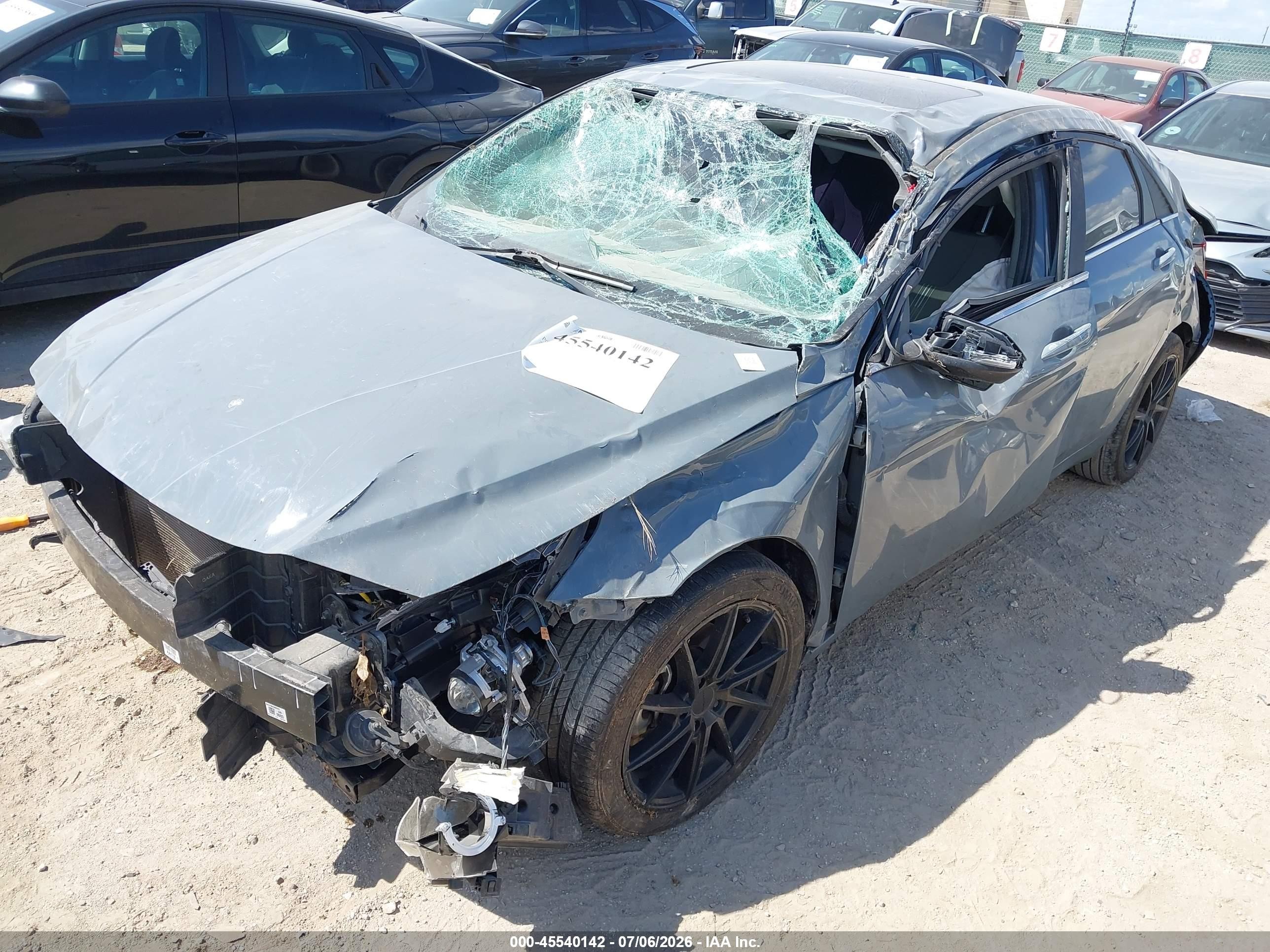 2021 Hyundai Elantra Sel Gray vin: KMHLN4AG3MU139745