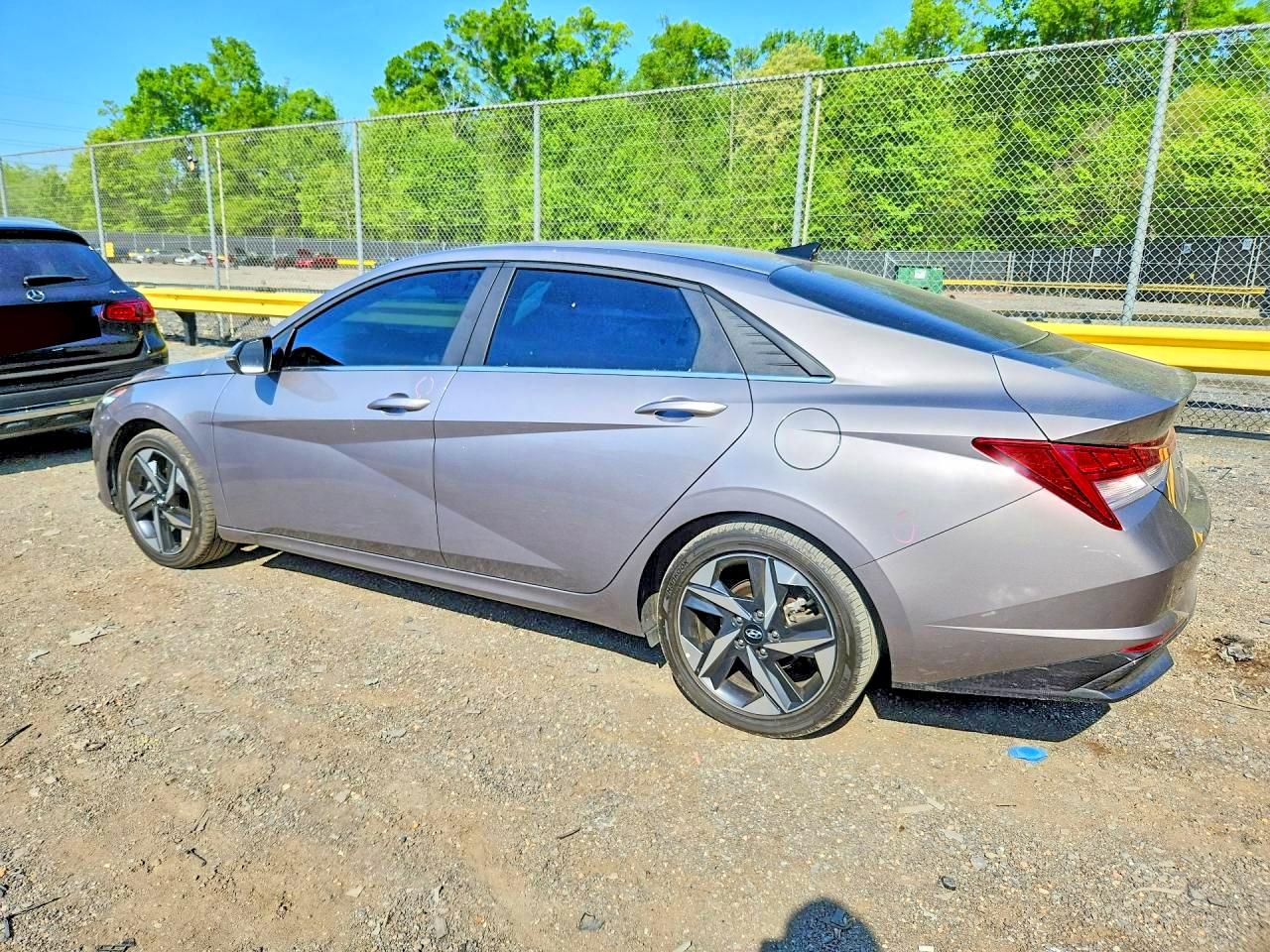 2023 Hyundai Elantra Limited Серый vin: KMHLN4AJ2PU083104