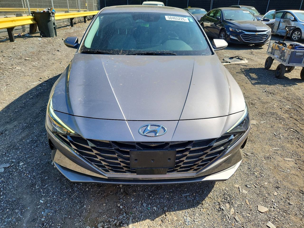 2023 Hyundai Elantra Limited Серый vin: KMHLN4AJ2PU083104