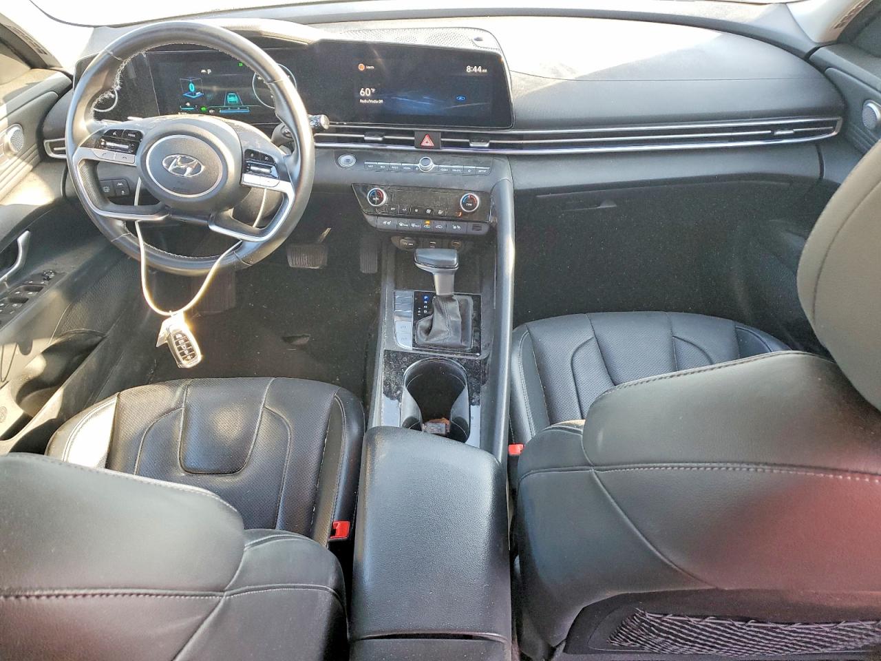 2021 Hyundai Elantra Limited Silver vin: KMHLN4AJ4MU005113
