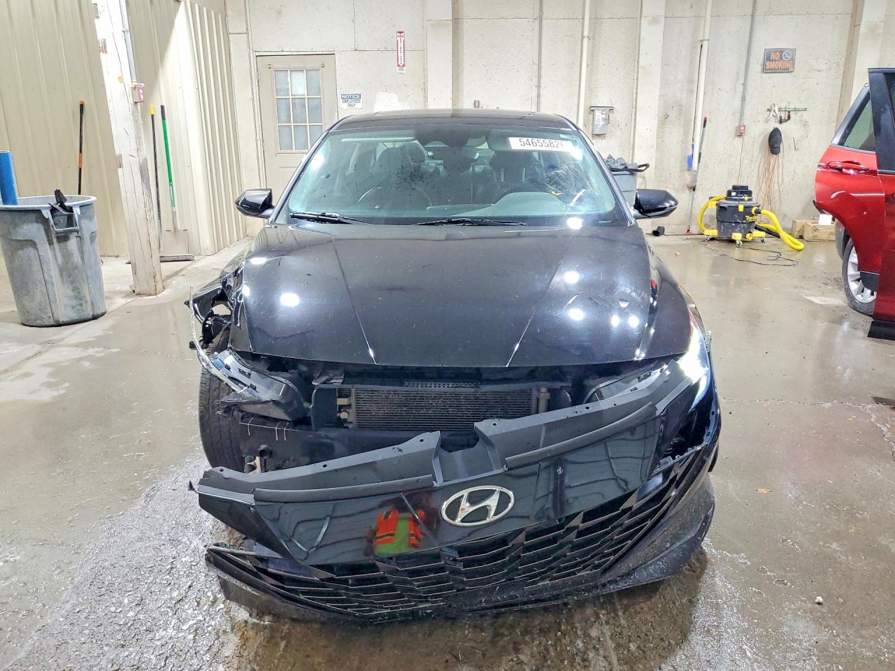 2021 Hyundai Elantra Limited Black vin: KMHLN4AJ8MU004935
