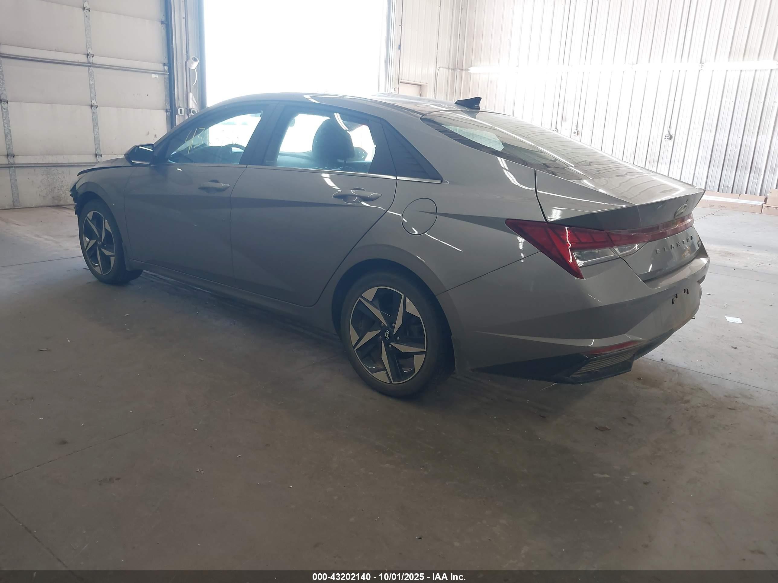 2023 Hyundai Elantra Hybrid Limited Gray vin: KMHLN4AJ8PU051936