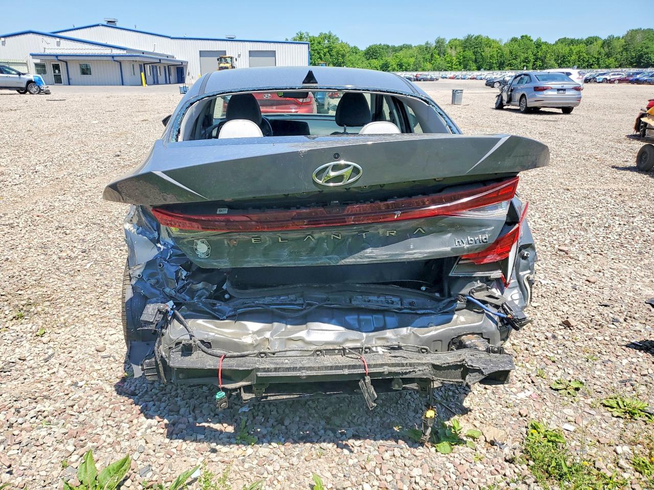 2023 Hyundai Elantra Limited Gray vin: KMHLN4AJ9PU083892