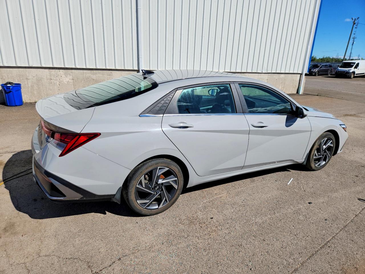 2024 Hyundai Elantra Luxury Gray vin: KMHLN4DG3RU701825