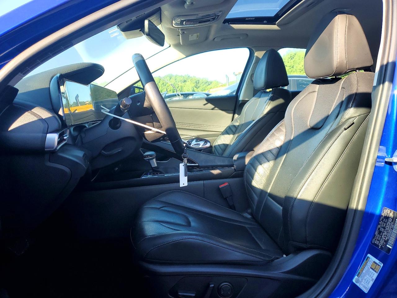 2024 Hyundai Elantra Limited Синий vin: KMHLN4DJ8RU094445