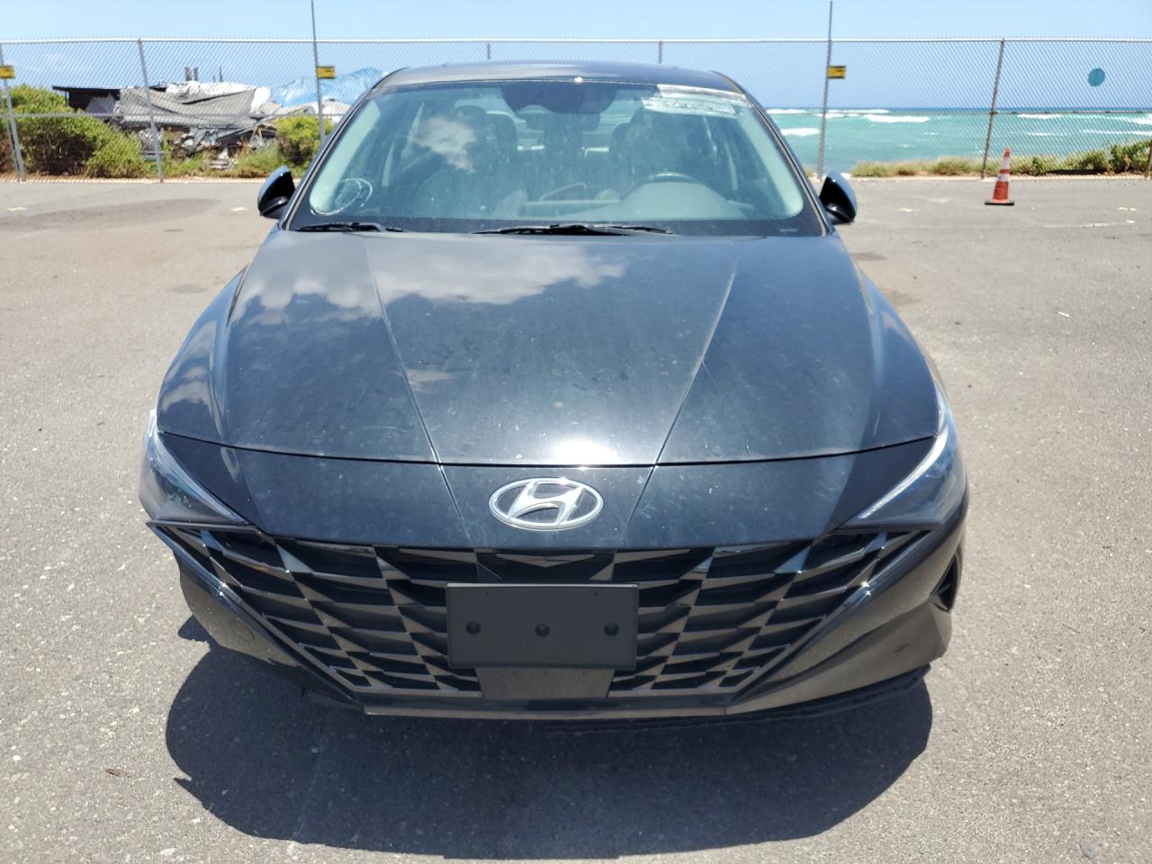 2023 Hyundai Elantra Limited Black vin: KMHLP4AG3PU473451 Damage: Front Bumper, Broken, Replacement Required
