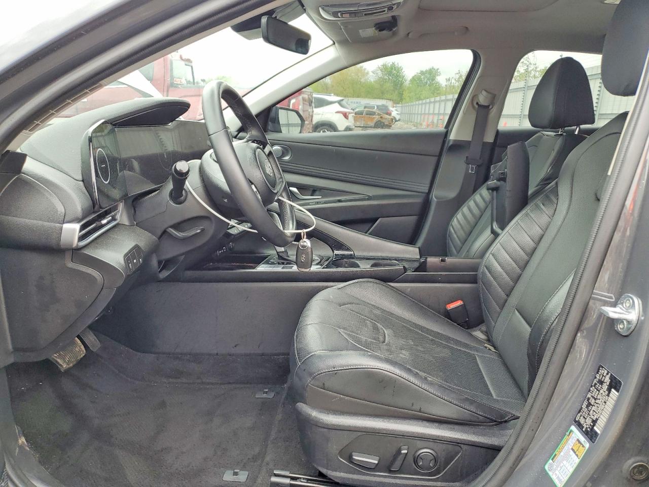 2023 Hyundai Elantra Limited Gray vin: KMHLP4AG5PU606730