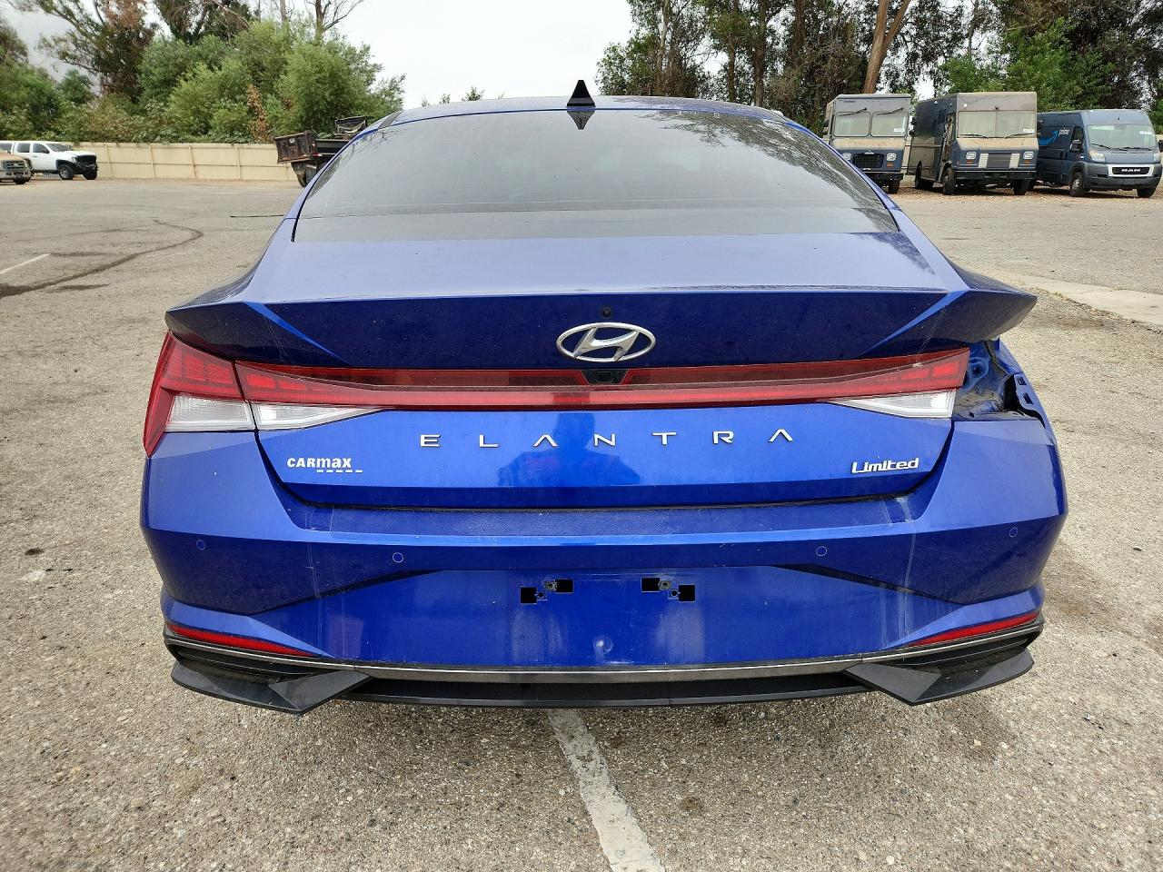 2023 Hyundai Elantra Limited Blue vin: KMHLP4AG6PU484119