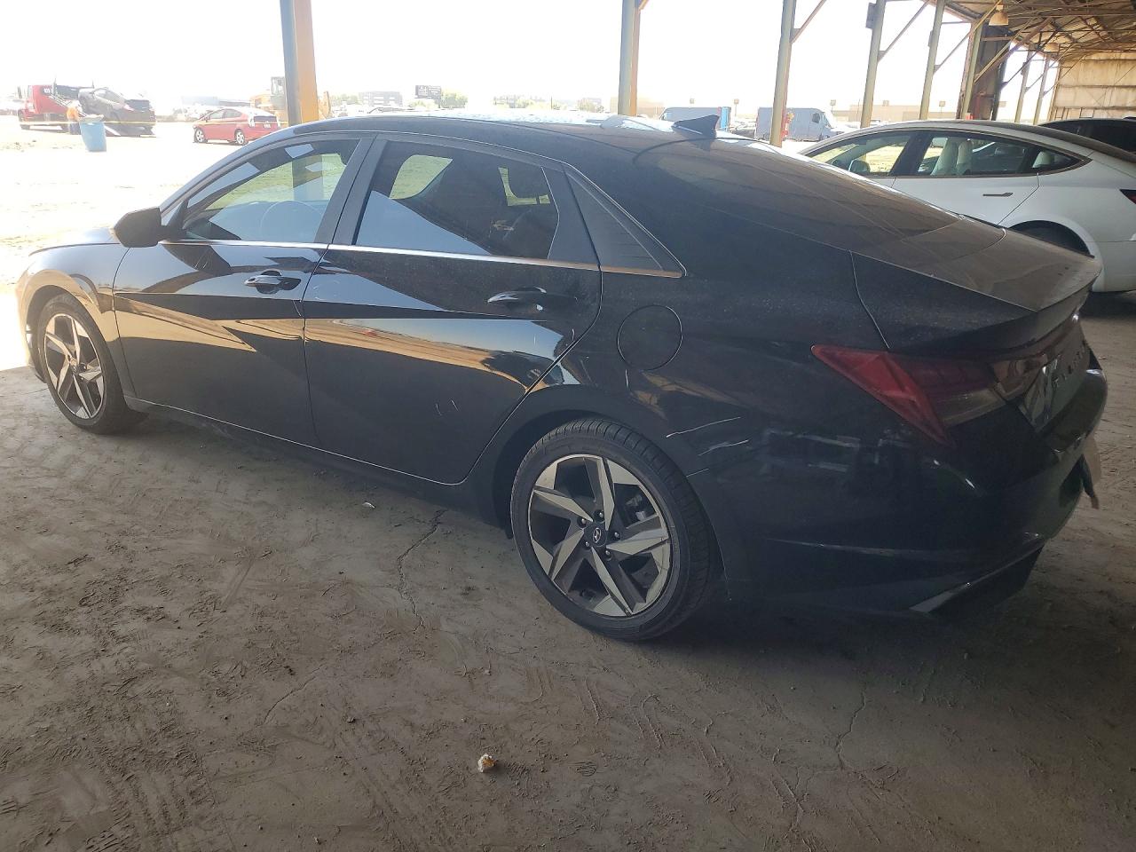 2023 Hyundai Elantra Limited Black vin: KMHLP4AG7PU476093