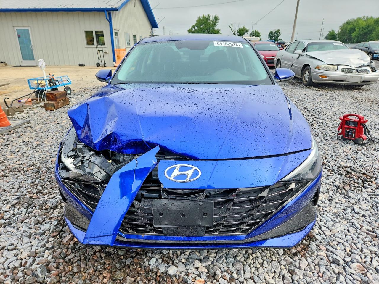 2023 Hyundai Elantra Limited Синий vin: KMHLP4AG8PU381364