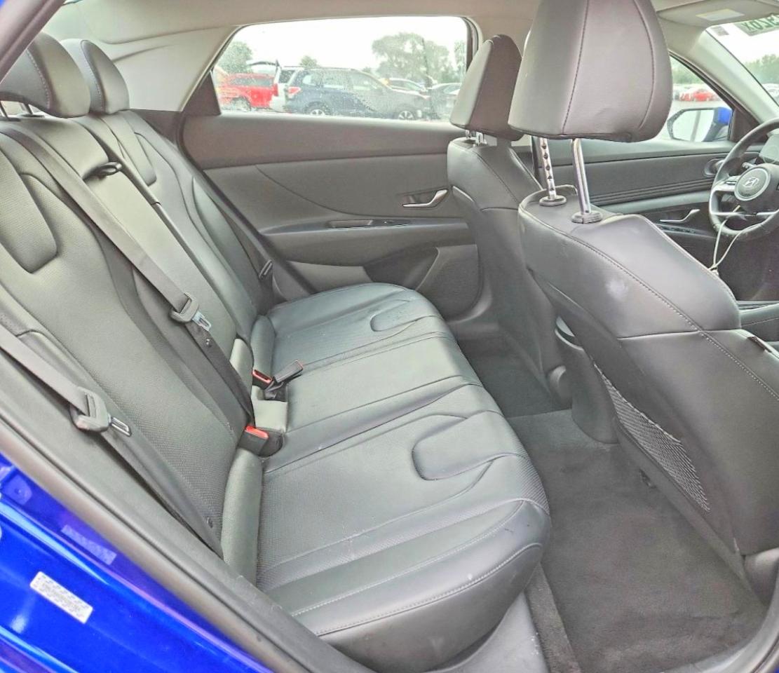 2023 Hyundai Elantra Limited Синий vin: KMHLP4AG8PU381364