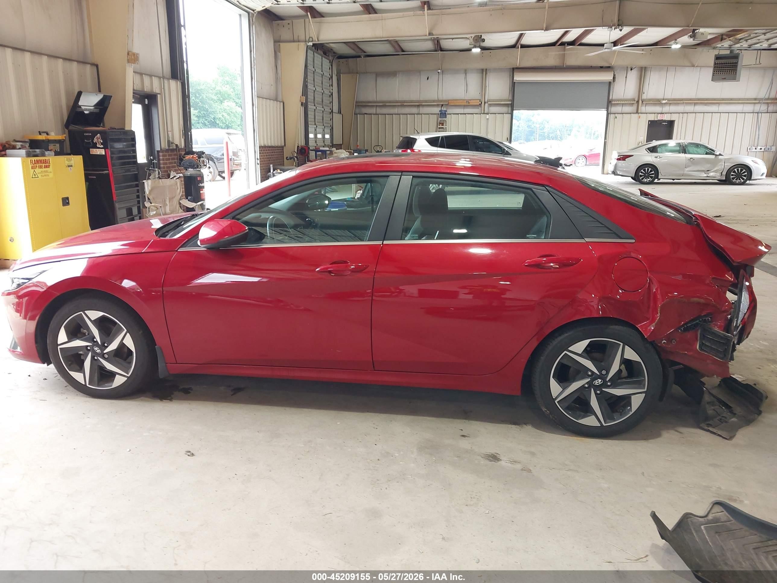 2023 Hyundai Elantra Limited Красный vin: KMHLP4AG8PU381669