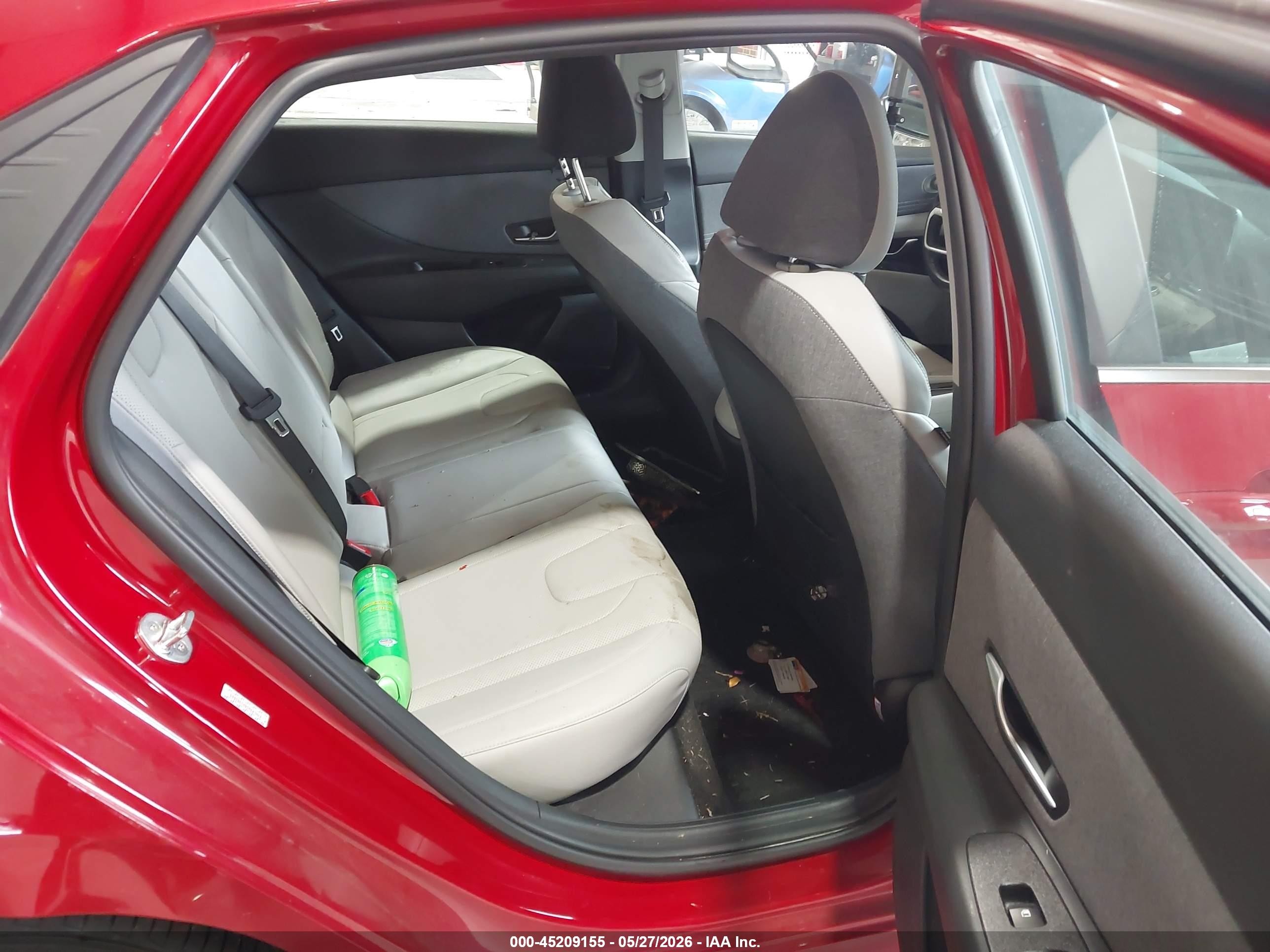 2023 Hyundai Elantra Limited Красный vin: KMHLP4AG8PU381669