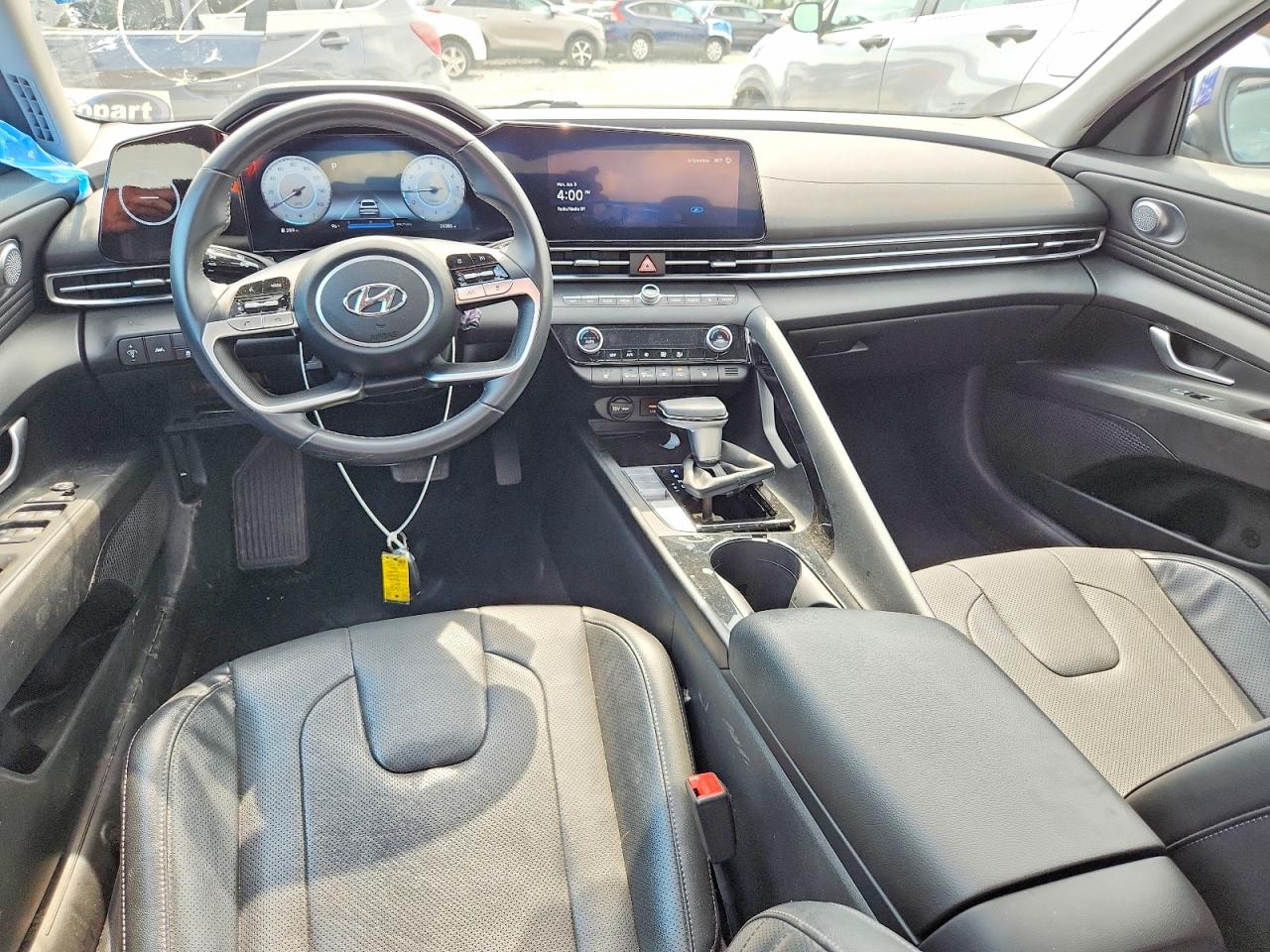 2023 Hyundai Elantra Limited Синий vin: KMHLP4AGXPU460664