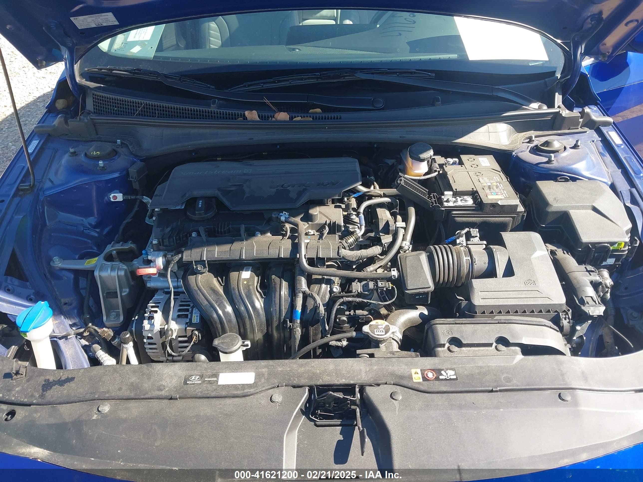 2024 Hyundai Elantra Limited Синий vin: KMHLP4DG5RU773359