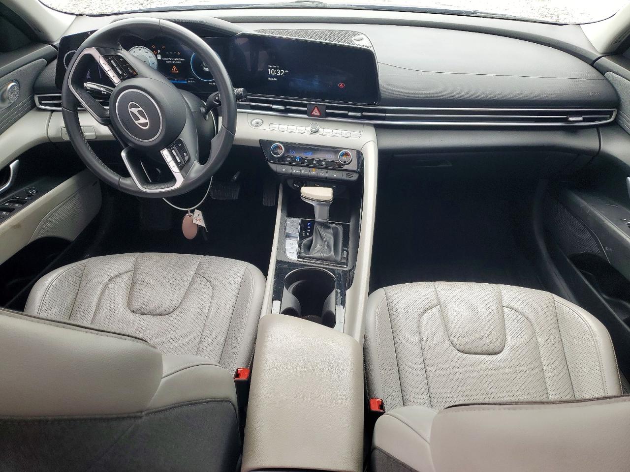 2024 Hyundai Elantra Limited Синий vin: KMHLP4DG5RU773359