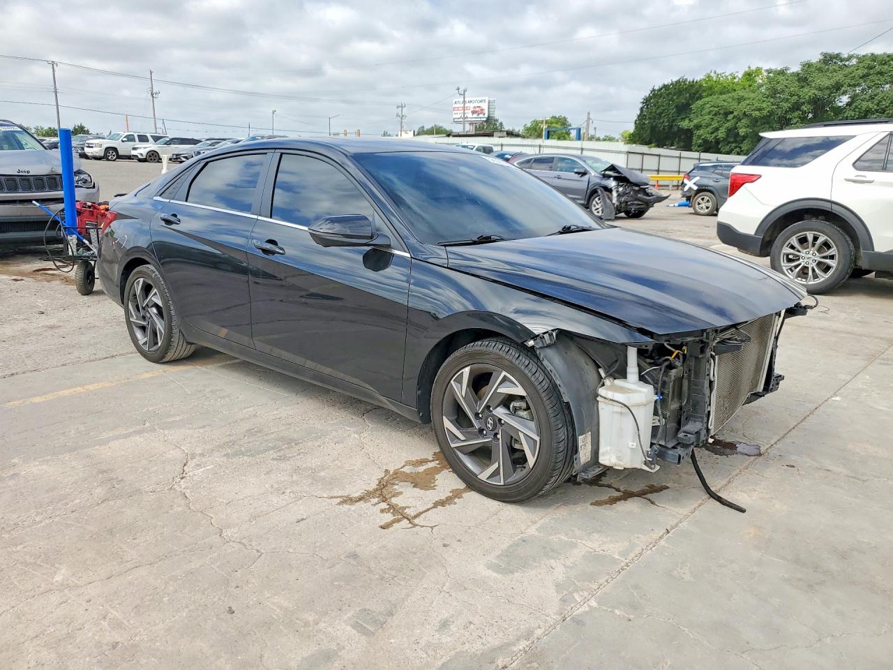 2024 Hyundai Elantra Limited Black vin: KMHLP4DG6RU656132