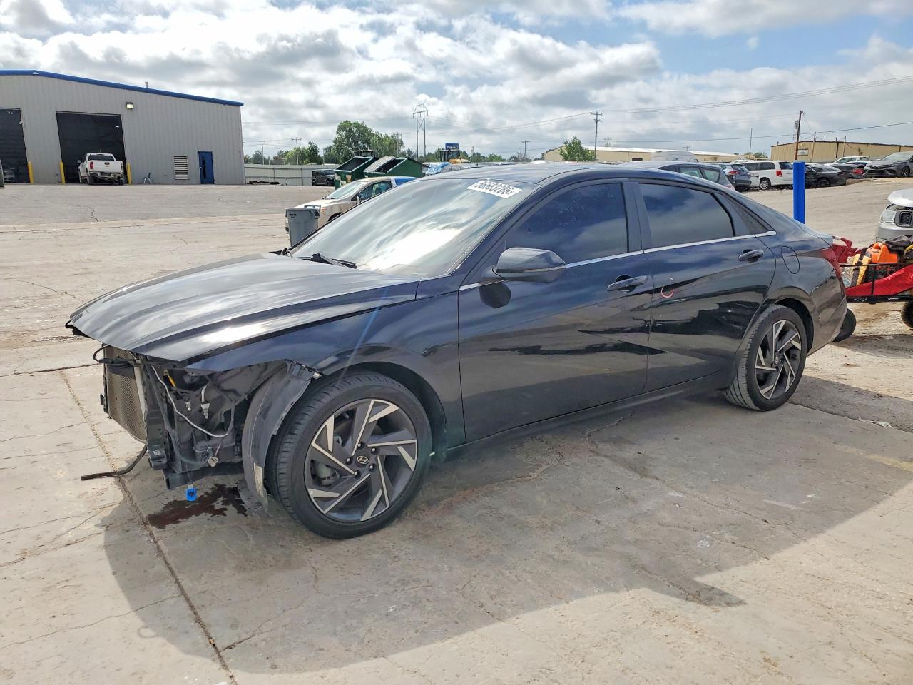 2024 Hyundai Elantra Limited Black vin: KMHLP4DG6RU656132