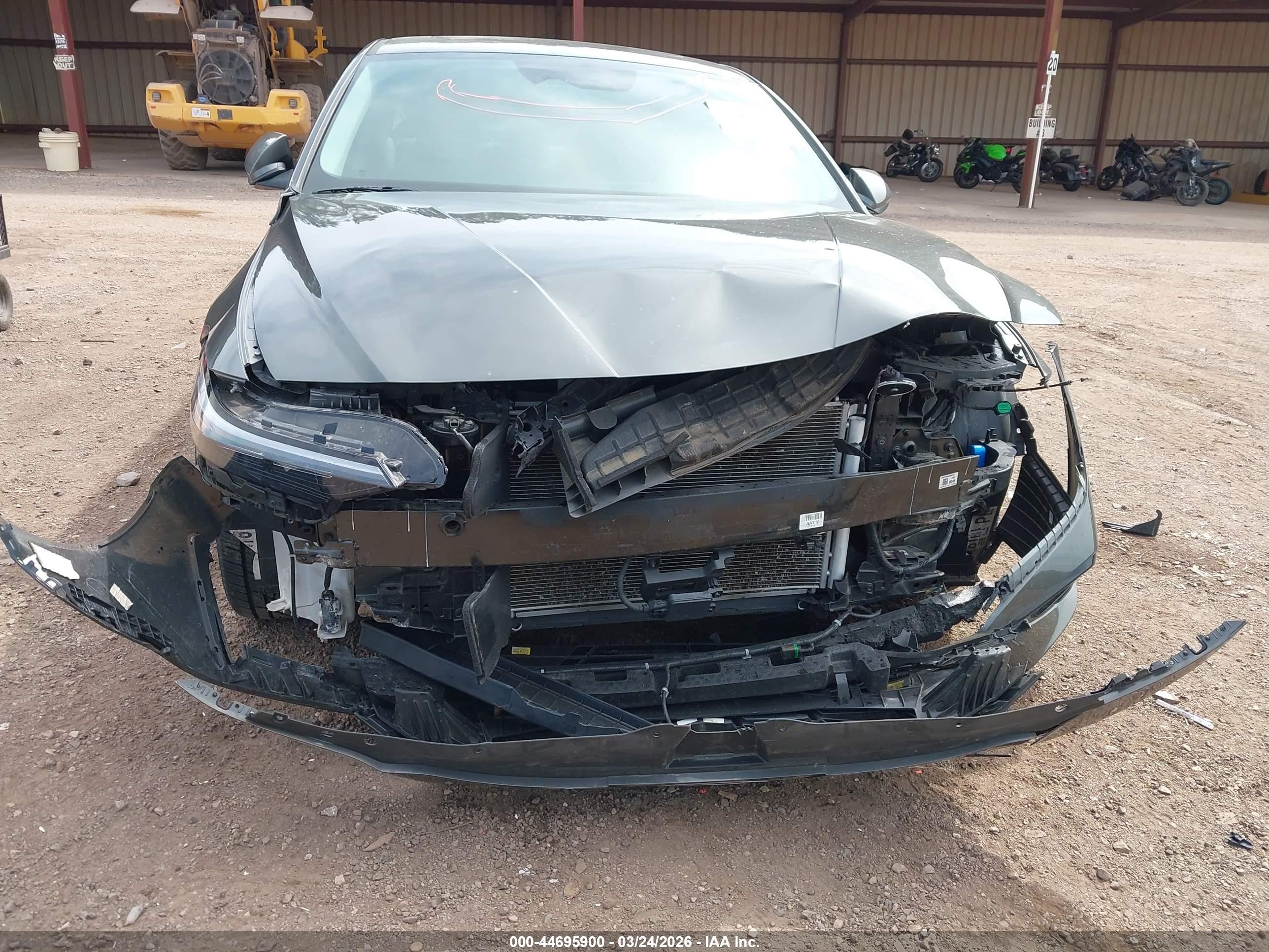 2024 Hyundai Elantra Limited Серый vin: KMHLP4DG6RU657619